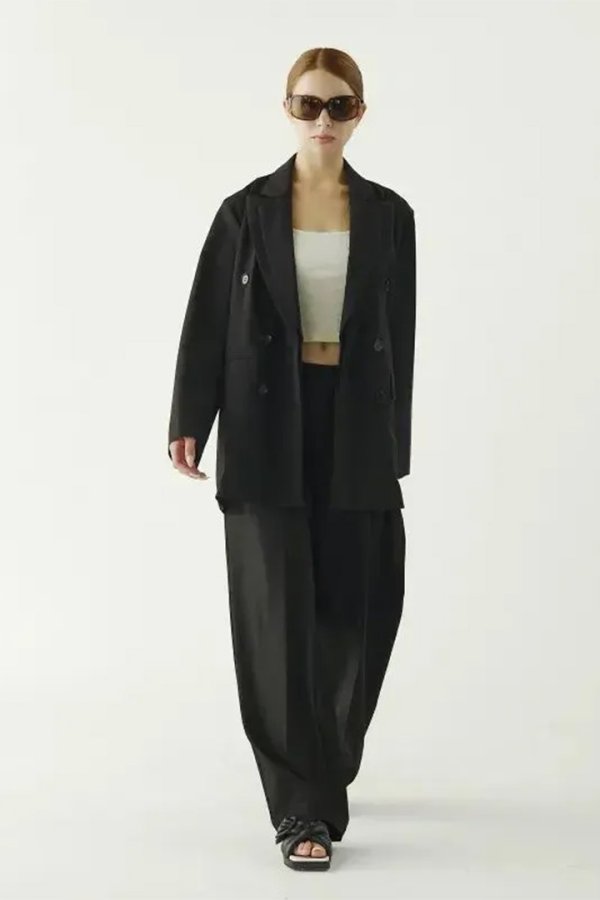 画像6: ekat エカット(UNISEX) COCCON TUCK TROUSERS{-BFS} (6)