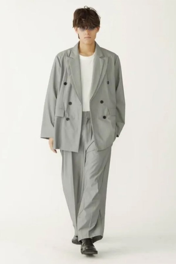 画像5: ekat エカット(UNISEX) COCCON TUCK TROUSERS{-BFS} (5)