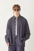 画像1: ekat エカット(UNISEX) CUT OFF DENIM SHIRT{-BFS} (1)