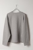 画像5: ekat エカット(UNISEX) V NECK DROST SWEAT{-BFS} (5)