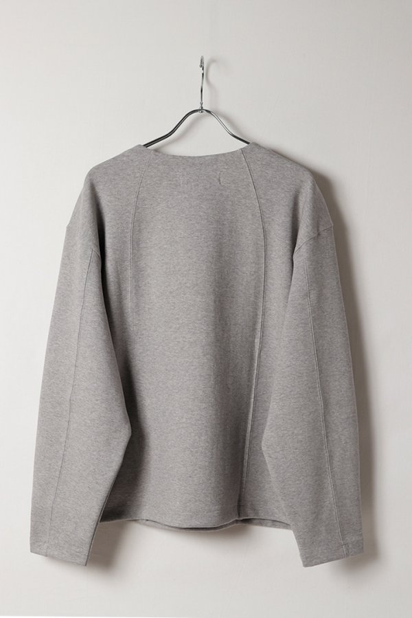 画像5: ekat エカット(UNISEX) V NECK DROST SWEAT{-BFS} (5)