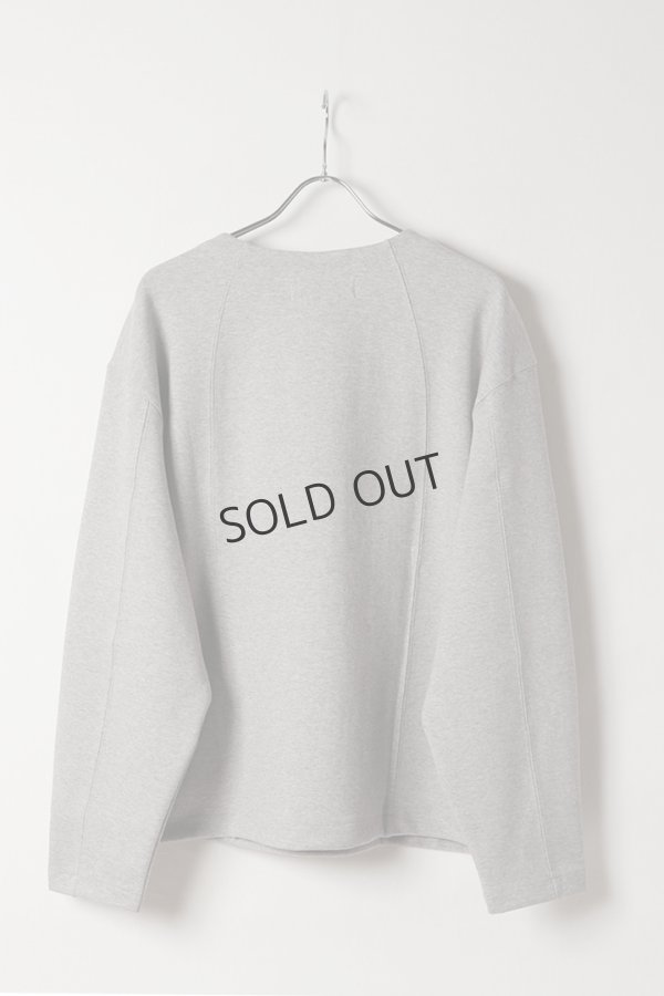 画像5: ekat エカット(UNISEX) V NECK DROST SWEAT{-BFS} (5)