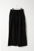 画像1: ekat エカット(UNISEX) FRONT TUCK WIDE SWEAT PANTS{-BFS} (1)