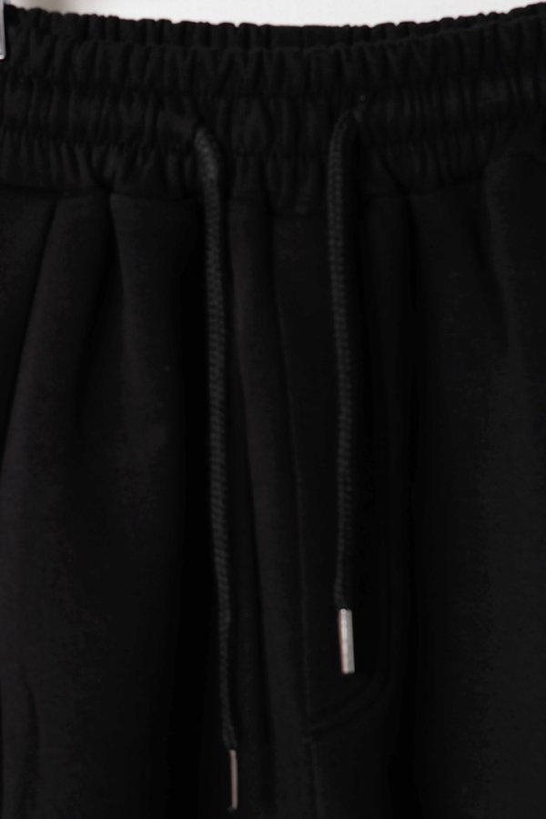 画像2: ekat エカット(UNISEX) FRONT TUCK WIDE SWEAT PANTS{-BFS} (2)