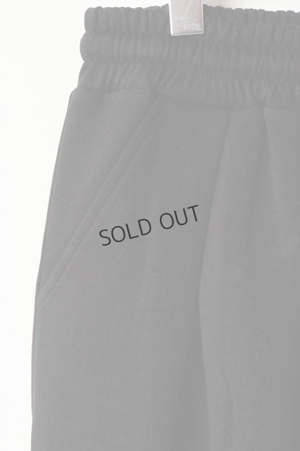画像3: {SOLD}ekat エカット(UNISEX) FRONT TUCK WIDE SWEAT PANTS{-BFS} (3)