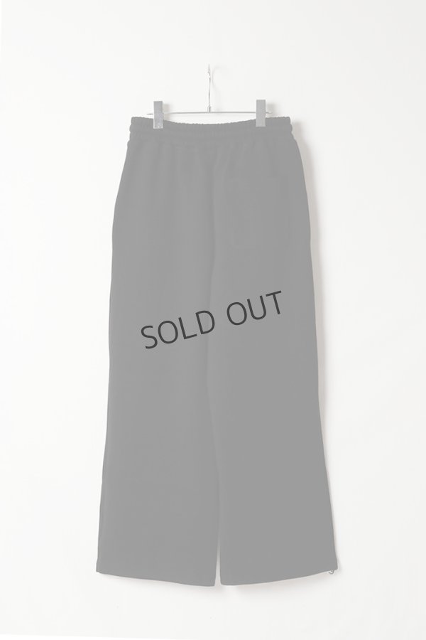 画像6: {SOLD}ekat エカット(UNISEX) FRONT TUCK WIDE SWEAT PANTS{-BFS} (6)