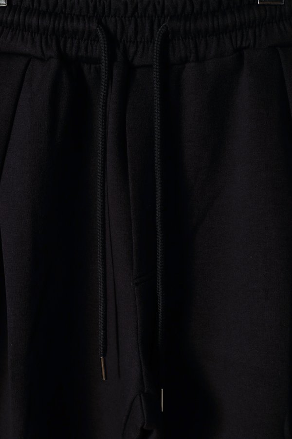 画像3: ekat エカット(UNISEX) FRONT TUCK WIDE SWEAT PANTS{-BFS} (3)
