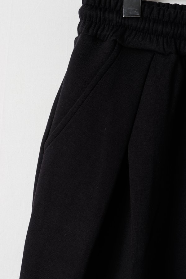 画像4: ekat エカット(UNISEX) FRONT TUCK WIDE SWEAT PANTS{-BFS} (4)