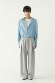 画像4: {SOLD}ekat エカット(UNISEX) FRONT TUCK WIDE SWEAT PANTS{-BFS} (4)