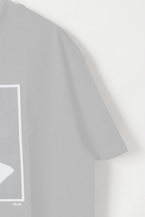 画像4:   ekat エカット(UNISEX) SHADOW LAYERED T SHIRTS{-BFS} (4)