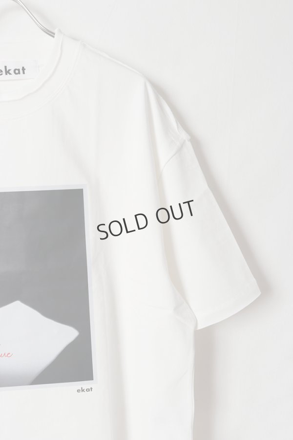 画像4: {SOLD}ekat エカット(UNISEX) SHADOW LAYERED T SHIRTS{-BFS} (4)