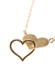 画像3: {SOLD}Enasoluna エナソルーナ You & Me necklace（Heart）{-ADA} (3)