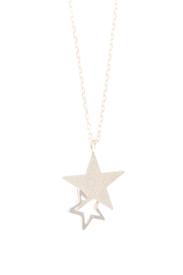 画像1:   Enasoluna エナソルーナ 【2014X'mas限定】 You & Me necklace（Star）{-ADA} (1)