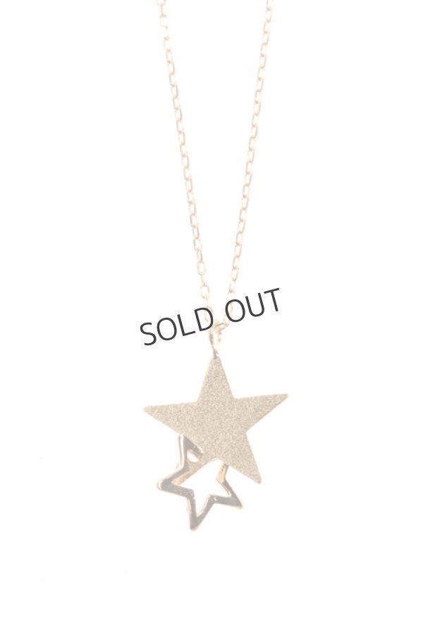 画像1: {SOLD}Enasoluna エナソルーナ 【2014X'mas限定】 You & Me necklace（Star）{-ADA} (1)