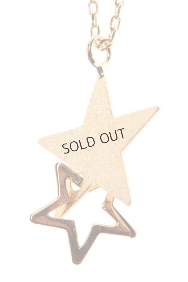 画像2: {SOLD}Enasoluna エナソルーナ 【2014X'mas限定】 You & Me necklace（Star）{-ADA} (2)