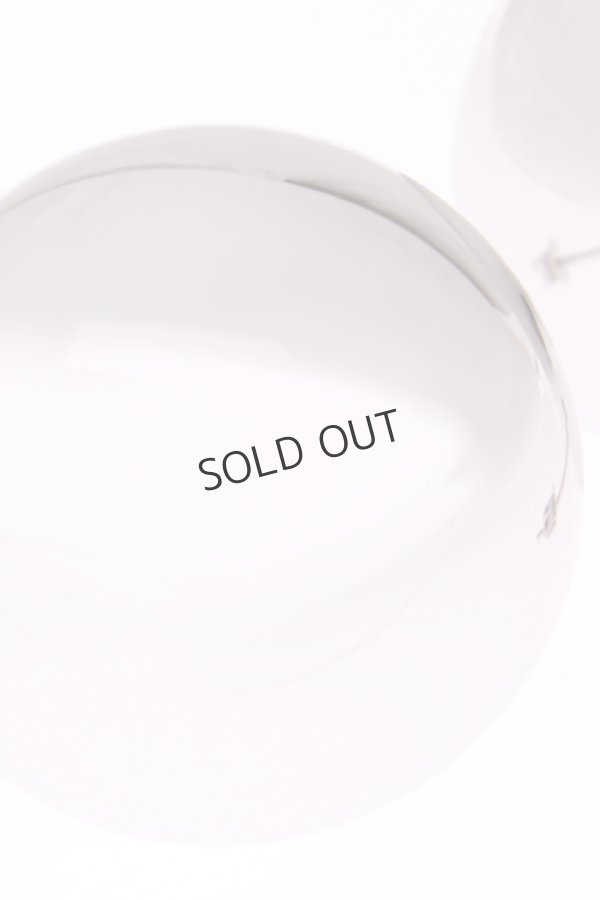 画像3: {SOLD}Enasoluna エナソルーナ Silver moon pierced シルバー・ムーンピアス{-AFS} (3)