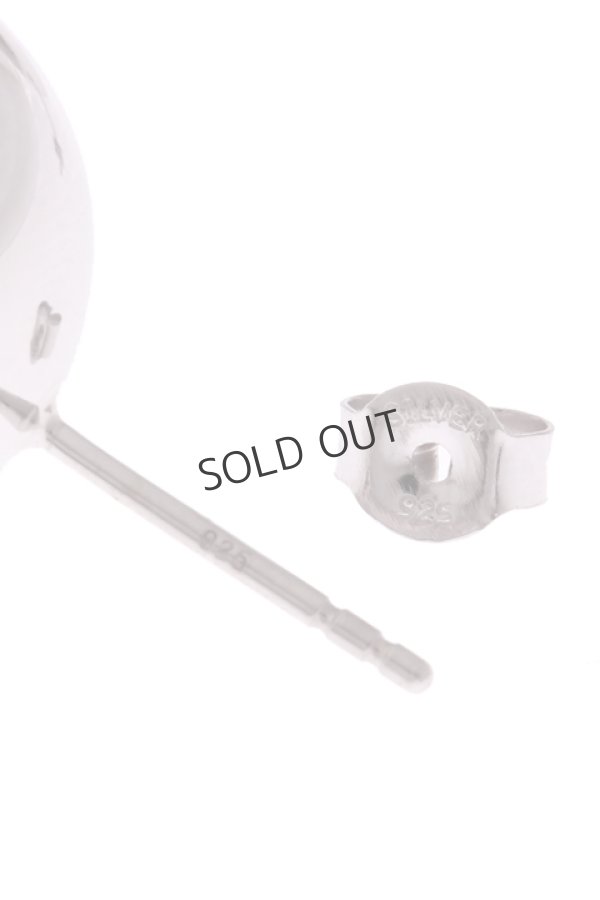 画像4: {SOLD}Enasoluna エナソルーナ Silver moon pierced シルバー・ムーンピアス{-AFS} (4)