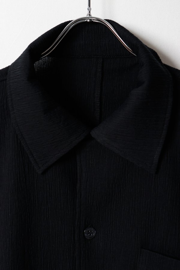 画像2: ekat エカット(UNISEX) PETALUM CREPE SHIRT{-BFS} (2)
