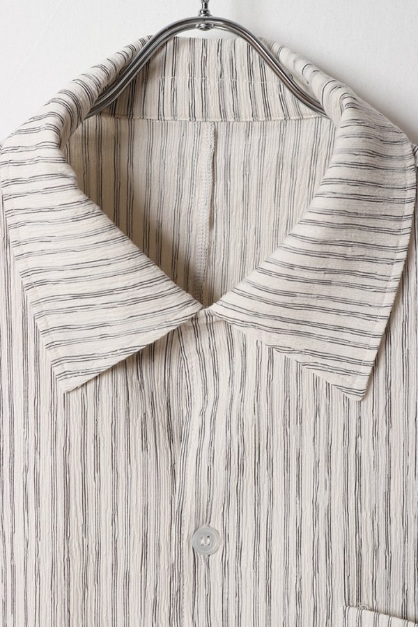 画像2: ekat エカット(UNISEX) PETALUM CREPE SHIRT{-BFS} (2)