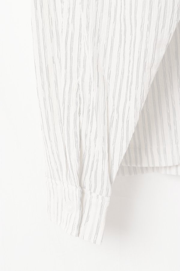 画像5:  {SOLD} ekat エカット(UNISEX) PETALUM CREPE SHIRT{-BFS} (5)