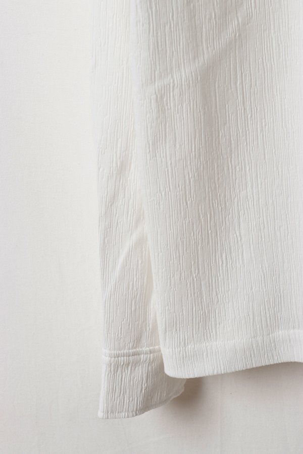 画像4: ekat エカット(UNISEX) PETALUM CREPE SHIRT{-BFS} (4)