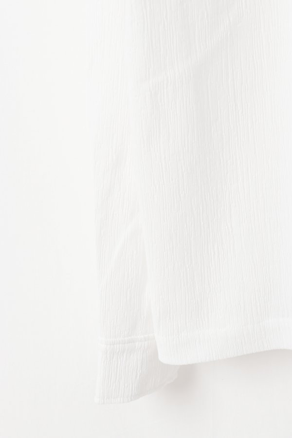 画像4:  {SOLD} ekat エカット(UNISEX) PETALUM CREPE SHIRT{-BFS} (4)