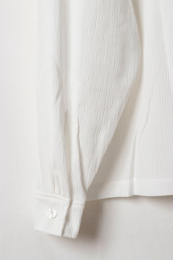 画像5: ekat エカット(UNISEX) PETALUM CREPE SHIRT{-BFS} (5)