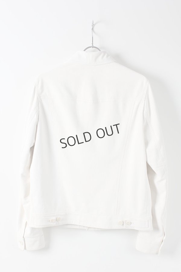 画像2: {SOLD}【正規品】EMMETI エンメティ ENNIO Goatskin suede JACKET{-AHA} (2)