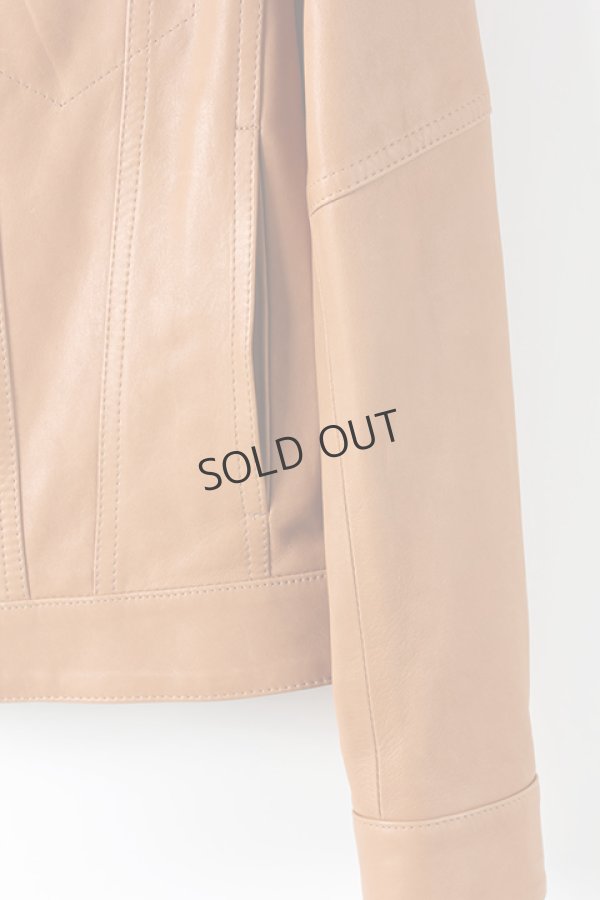 画像4: {SOLD}【正規品】EMMETI エンメティ ENNIO Lambskin nappa JACKET{-AHA} (4)