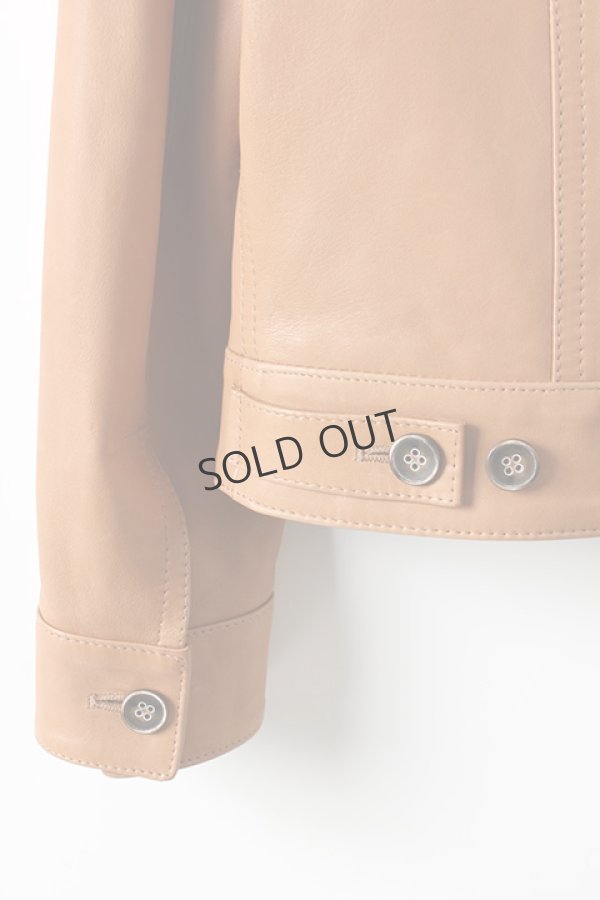 画像5: {SOLD}【正規品】EMMETI エンメティ ENNIO Lambskin nappa JACKET{-AHA} (5)