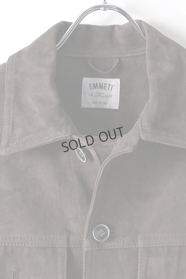 画像3: {SOLD}【正規品】EMMETI エンメティ ENNIO Lambskin nappa JACKET{-AHA} (3)