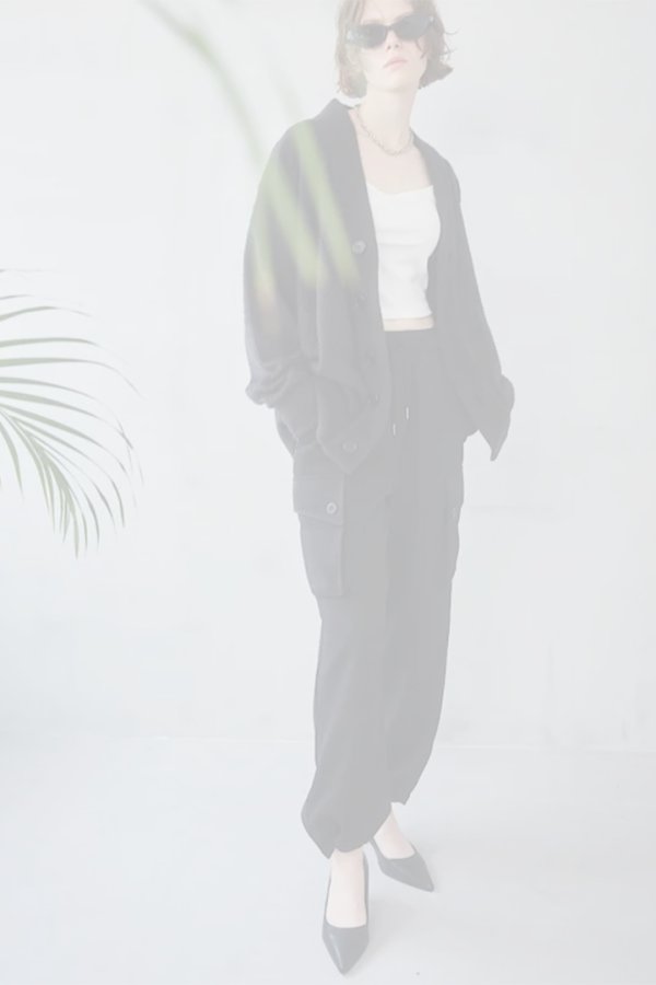 画像1:   ekat エカット(UNISEX) SAFARI DROST CARGO PANTS{-BEA} (1)