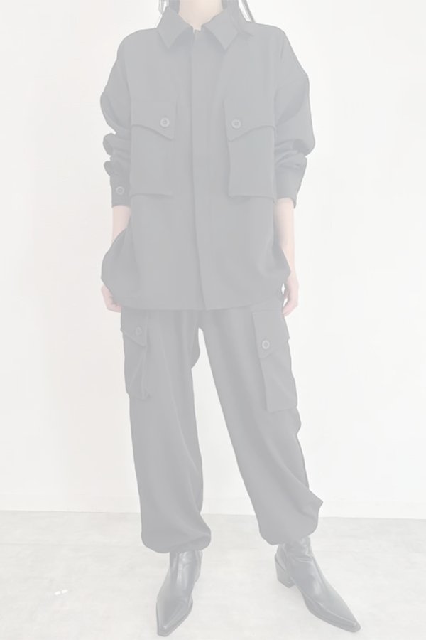 画像12:   ekat エカット(UNISEX) SAFARI DROST CARGO PANTS{-BEA} (12)