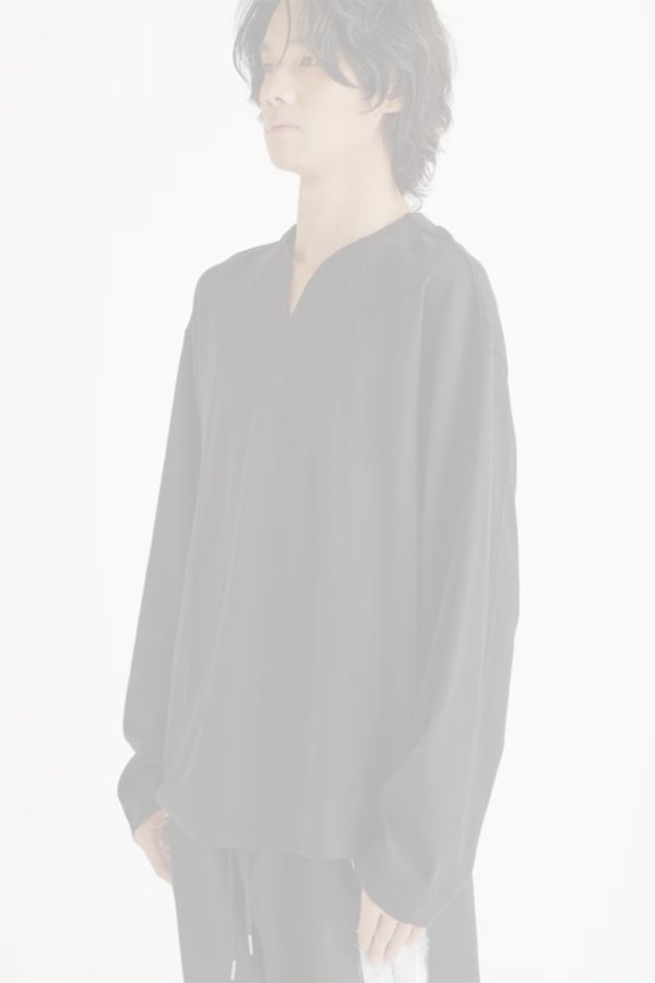 画像7:   ekat エカット(UNISEX) 3D PATTERN U NECK TOPS{-BEA} (7)