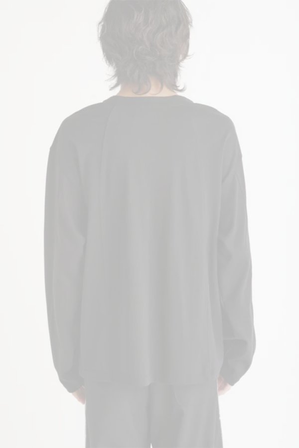 画像9:   ekat エカット(UNISEX) 3D PATTERN U NECK TOPS{-BEA} (9)