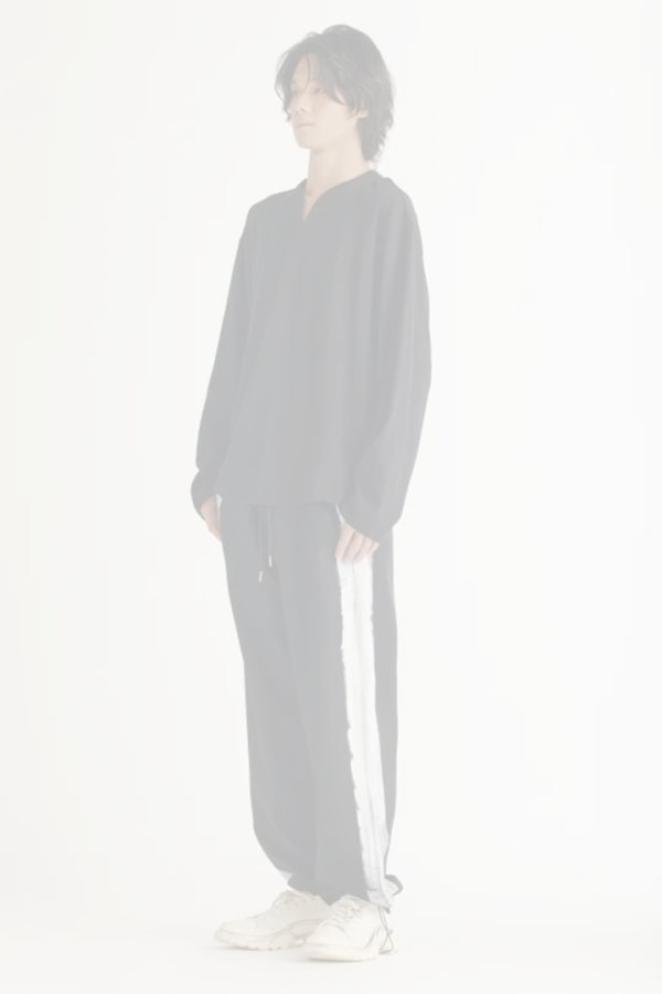 画像12:   ekat エカット(UNISEX) 3D PATTERN U NECK TOPS{-BEA} (12)