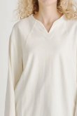 画像10: ekat エカット(UNISEX) 3D PATTERN U NECK TOPS{-BEA} (10)