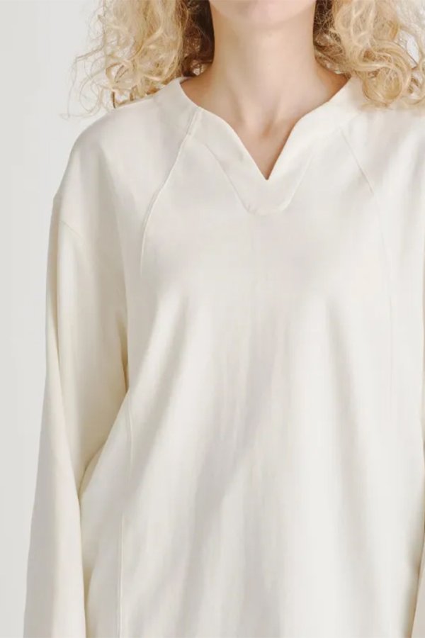画像10: ekat エカット(UNISEX) 3D PATTERN U NECK TOPS{-BEA} (10)