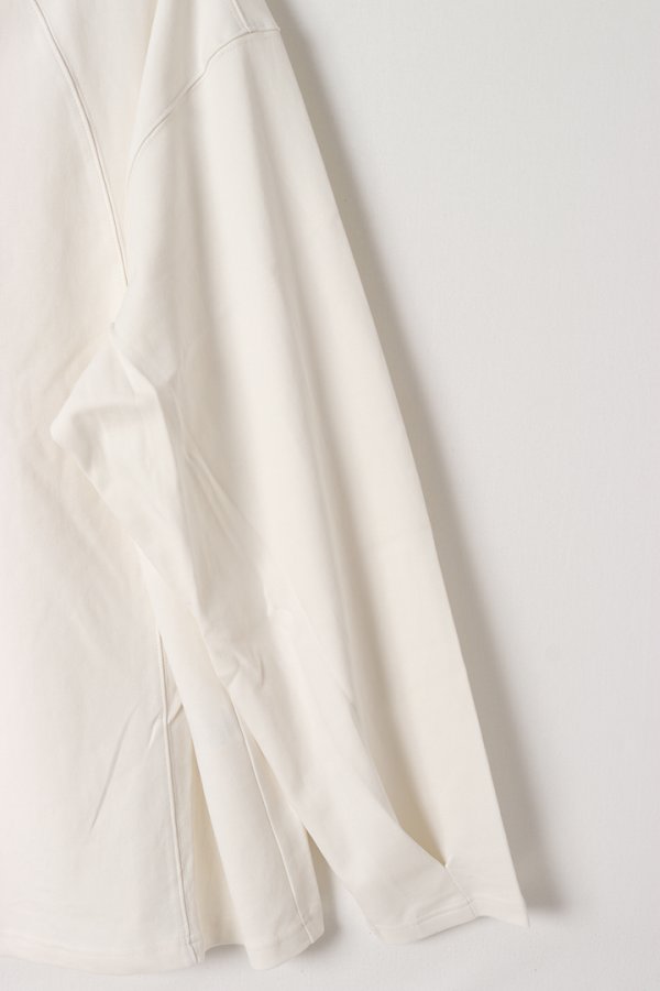 画像4: ekat エカット(UNISEX) 3D PATTERN U NECK TOPS{-BEA} (4)