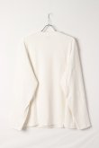画像5: ekat エカット(UNISEX) 3D PATTERN U NECK TOPS{-BEA} (5)