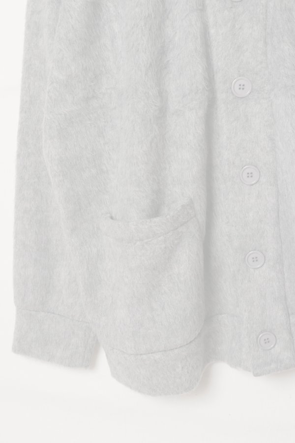 画像3:   ekat エカット(UNISEX) SHAGGY CARDIGAN{-BEA} (3)