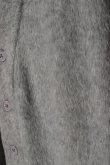画像4: {SOLD}ekat エカット(UNISEX) SHAGGY CARDIGAN{-BEA} (4)