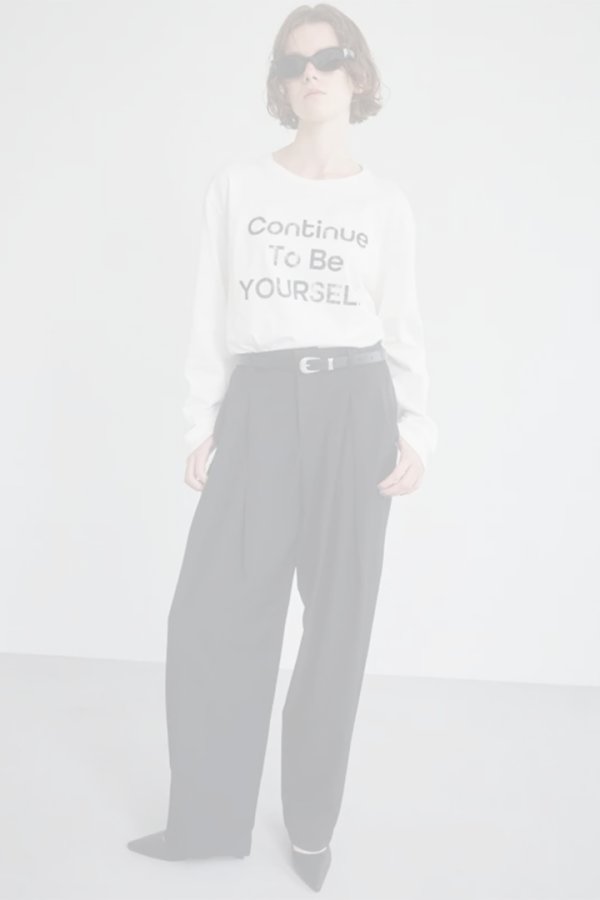 画像6:   ekat エカット(UNISEX) DOUBLE TUCK WIDE PANTS{-BEA} (6)