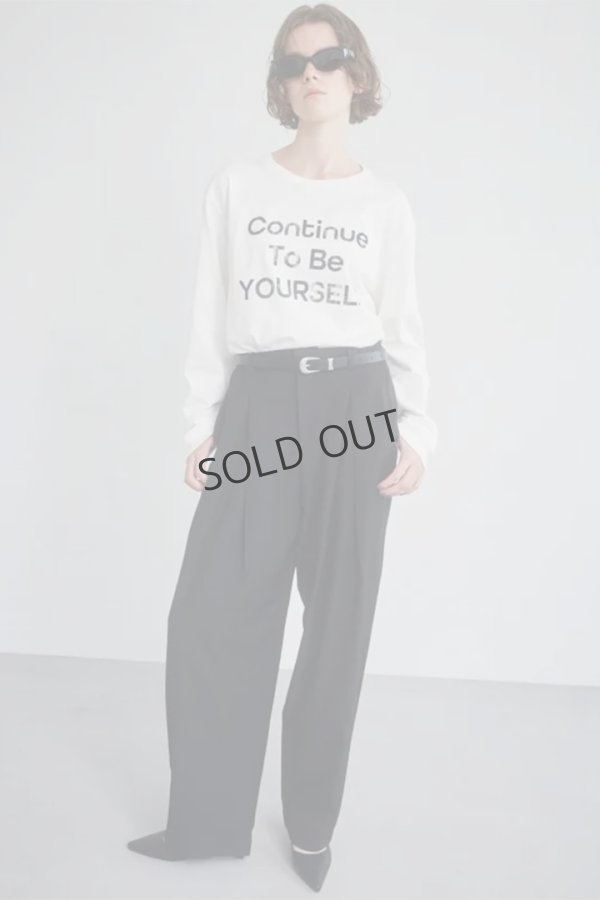 画像6: ekat エカット(UNISEX) DOUBLE TUCK WIDE PANTS{-BEA} (6)