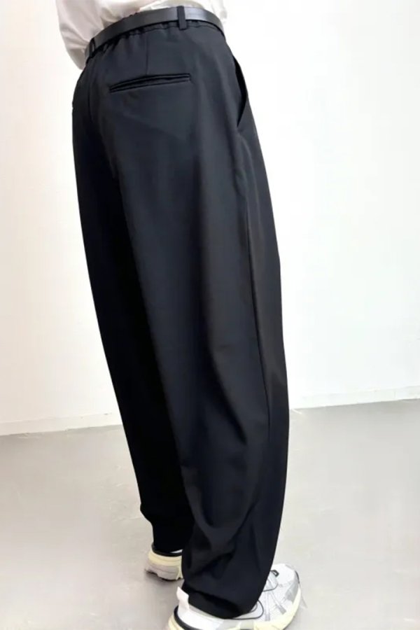 画像10: ekat エカット(UNISEX) DOUBLE TUCK WIDE PANTS{-BEA} (10)