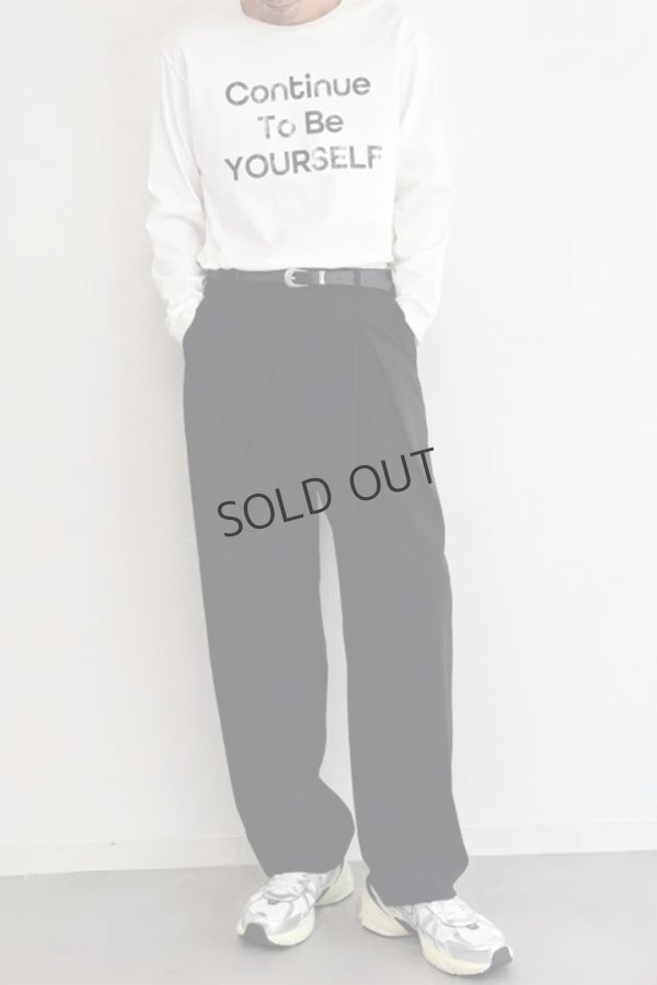 画像11: ekat エカット(UNISEX) DOUBLE TUCK WIDE PANTS{-BEA} (11)