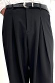 画像13: ekat エカット(UNISEX) DOUBLE TUCK WIDE PANTS{-BEA} (13)