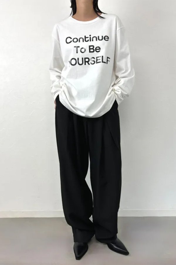 画像15: ekat エカット(UNISEX) DOUBLE TUCK WIDE PANTS{-BEA} (15)