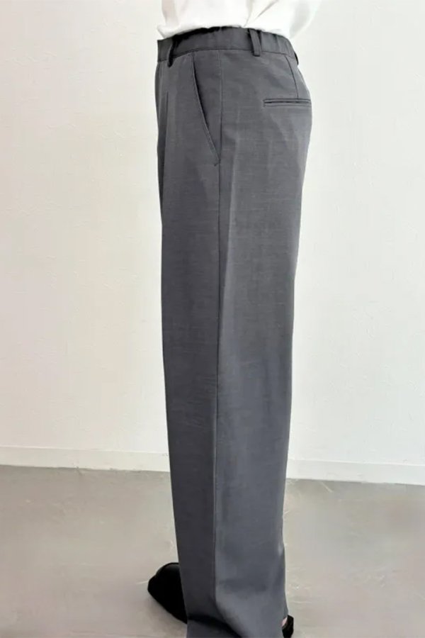 画像11: ekat エカット(UNISEX) DOUBLE TUCK WIDE PANTS{-BEA} (11)