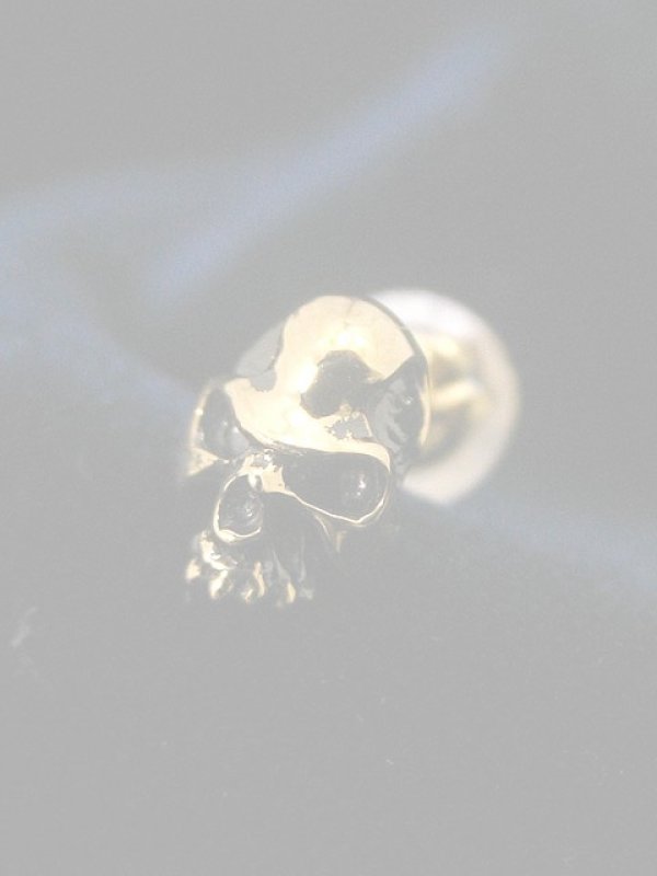 画像1:  {SOLD} haraKIRI ハラキリ 髑髏ピアス{-} (1)